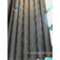 Tissu 100% polyester Jacquard Close Selvage Nida